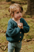 Chunky Knitted Cardigan - PETROL (PO)