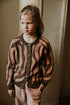 Raglan Cardigan - PINK ZEBRA