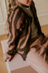 Raglan Cardigan - PINK ZEBRA