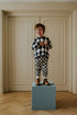 Checkered Knitted Sweater - CHECKMATE