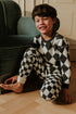 Checkered Knitted Sweater - CHECKMATE