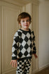 Checkered Knitted Sweater - CHECKMATE