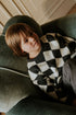 Checkered Knitted Sweater - CHECKMATE