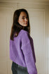 Chunky Knitted WOMEN'S Sweater - AMETHYST