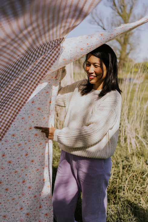 Chunky Knitted WOMEN'S Sweater - SPECKLES