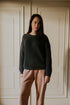 Chunky Knitted WOMEN'S Sweater - CHARCOAL