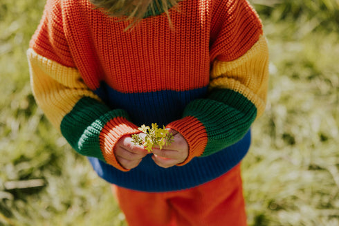 Color Block Sweater - JUMP STREET