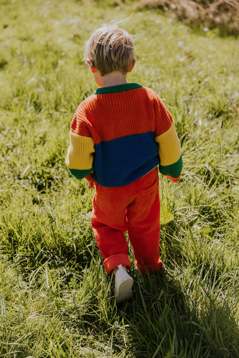 Color Block Sweater - JUMP STREET