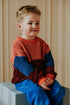 Color Block Sweater - BOOGIE WOOGIE
