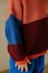 Color Block Sweater - BOOGIE WOOGIE