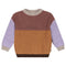 Color Block Sweater - SCALLOP