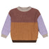 Color Block Sweater - SCALLOP