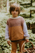Color Block Sweater - SCALLOP