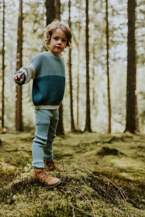 Color Block Sweater - TON SUR TON
