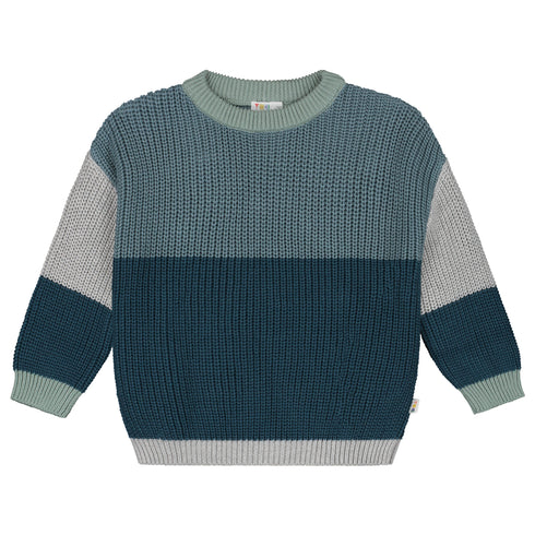 Color Block Sweater - TON SUR TON