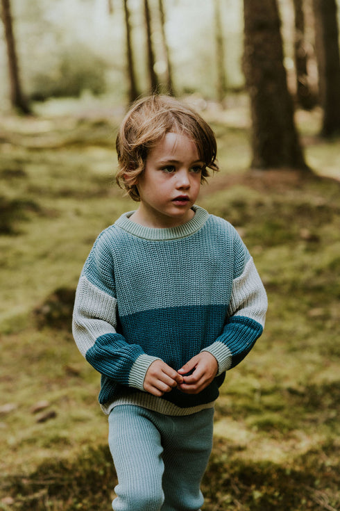 Color Block Sweater - TON SUR TON