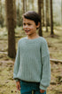 Chunky Knitted Sweater - EUCALYPTUS