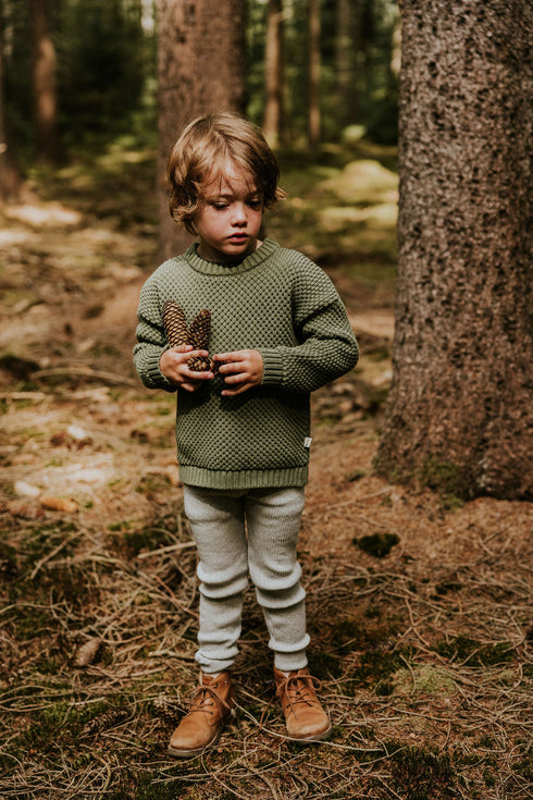 Kyoto Knitted Sweater - MOSS