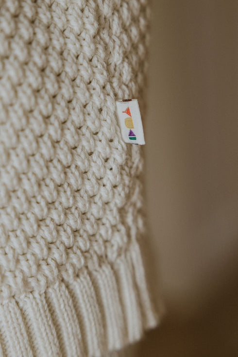 Kyoto Knitted Sweater - PEARL