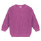 Chunky Knitted Sweater - PINK PANTHER