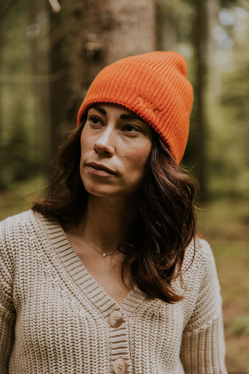 WOMEN's Beanie - PUMPKIN (PO)