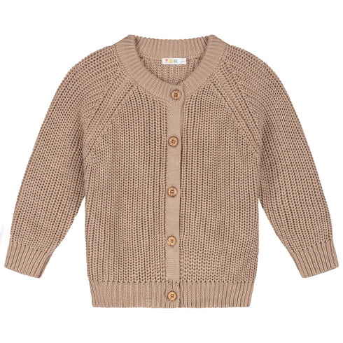 Raglan Cardigan - BEIGE (PO)