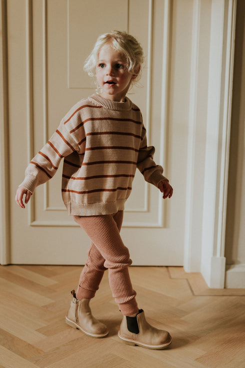 Breton Knitted Sweater - SESAME