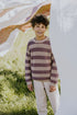 Stripes Knitted Sweater - DOVE