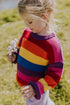 Stripes Knitted Sweater - RAINBOW GLOW