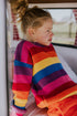 Stripes Knitted Sweater - RAINBOW GLOW