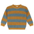 Stripes Knitted Sweater - SUNSET
