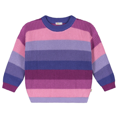 Stripes Knitted Sweater - SWEET GALLERY