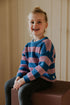 Stripes Knitted Sweater - COTTON CANDY