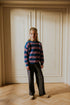 Stripes Knitted Sweater - COTTON CANDY