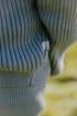 Big Rib Knitted Sweater - WHALE BLUE