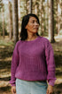 Chunky Knitted WOMEN'S Sweater - PINK PANTHER