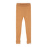 Knitted Leggings Fine Rib - ALMOND