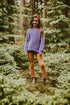 Knitted Leggings Fine Rib - ALMOND