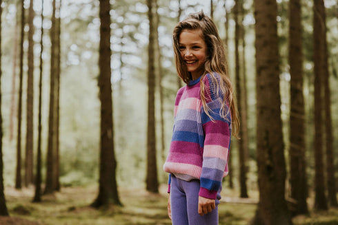Knitted Leggings Fine Rib - ASTER
