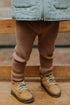 Knitted Leggings Fine Rib - MIST