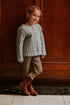 Knitted Leggings Fine Rib - SAGE