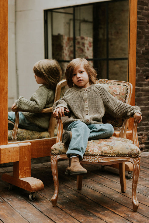 Raglan Cardigan - SAGE