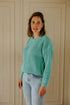 Chunky Knitted WOMEN'S Sweater - AQUA