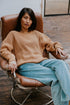 Chunky Knitted WOMEN'S Sweater - BISCUIT