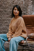 Chunky Knitted WOMEN'S Sweater - BISCUIT