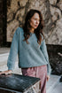 Chunky Knitted WOMEN'S Sweater - OCEAN (PO2)