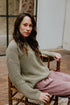 Chunky Knitted WOMEN'S Sweater - SAGE