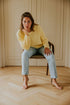 Chunky Knitted WOMEN'S Sweater - VANILLA