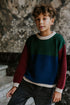 Color Block Sweater - BASEBALL