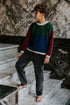 Color Block Sweater - BASEBALL